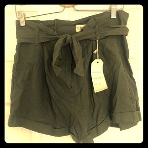 High waist shorts